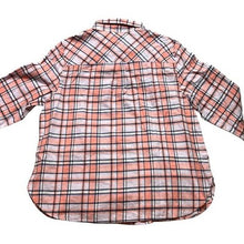 Load image into Gallery viewer, J Crew Shirt Womens 16 Flannel Preppy Academia Office Career Everyday Peach NWT
