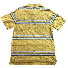 Load image into Gallery viewer, Ecko Unltd Shirt Mens Large Yellow Stripe Logo Polo Preppy Academia Streetwear