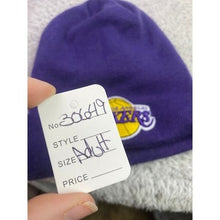 Load image into Gallery viewer, Los Angeles Lakers Beanie Adult New Era NBA Basketball Logo Spell Out