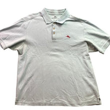 Load image into Gallery viewer, Tommy Bahama Shirt Mens Extra Large Light Blue Polo Performance Beachy Coastal