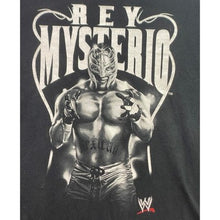 Load image into Gallery viewer, WWE Ray Mysterio Shirt Boys Extra Large Wrestling Spell Out Athleisure Everyday
