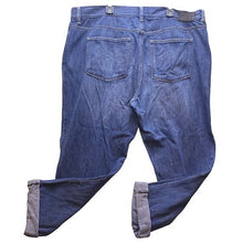 Load image into Gallery viewer, Ralph Lauren Jeans Womens 16 Cropped Relaxed Cuffed Denim Boyfriend Blue Mature