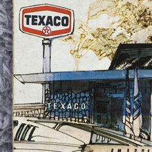 Load image into Gallery viewer, Vintage 1970's Kentucky Tennessee Road Map Brochure Texaco Gas Station Art