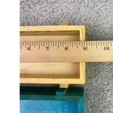 Load image into Gallery viewer, Lot of 2 Wooden Crate Planter Box Cafedo Brasil Coffee Decor Rustic Farmhouse