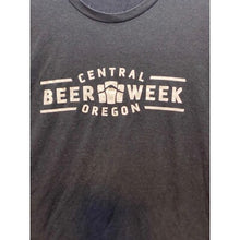 Load image into Gallery viewer, Oregon Shirt Mens Extra Large Central Brewery Festival Streetwear Spellout Black