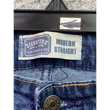 Load image into Gallery viewer, Levi Signature Jeans Womens 12 Embroidered Preppy Academia Streetwear Everyday