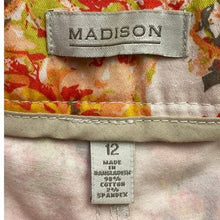 Load image into Gallery viewer, Madison Pants Womens 12 Floral Bloomcore Office Career Preppy Academia Coastal