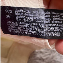 Load image into Gallery viewer, Zara Pants Womens 32 (37x28) Beige Trousers Casual Cropped Stretch NWT