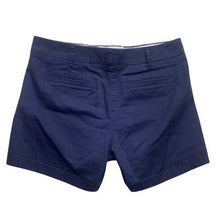 Load image into Gallery viewer, J Crew Shorts Womens 6 Navy Preppy Academia Travel Beachy Coastal Everyday