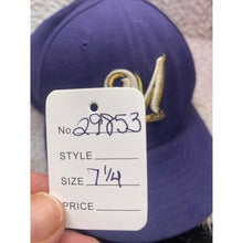 Load image into Gallery viewer, Milwaukee Brewers Baseball Hat Authentic MLB Players Cap Fitted 7 1/4 New Era