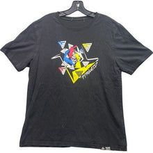 Load image into Gallery viewer, Black Pyramid Shirt Mens Large Geometric Hip Hop Skate Spellout Streetwear