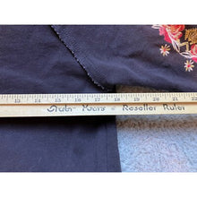 Load image into Gallery viewer, Knox Rose Shirt Womens Small Embroidered Sweatshirt Pullover Bloomcore Grunge