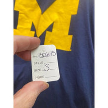 Load image into Gallery viewer, Michigan Wolverines Tank Top Mens Small Racer Back Athletic Work Out Running