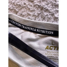 Load image into Gallery viewer, ACTN Shirt Mens Large Training Nutrition Skull Arrows Athleisure Workout