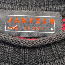 Load image into Gallery viewer, Vintage Jantzen Sweater Mens Large Aztec Holiday AOP Pull Over Career Preppy