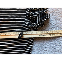 Load image into Gallery viewer, Merokeety Shirt Womens Small Striped Puff Sleeve Square Neck Baby Doll Tee NWT