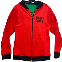 Load image into Gallery viewer, DC Comics Poison Ivy Harley Quinn Hoodie Womens Large Full Zip Reversible