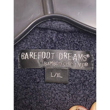 Load image into Gallery viewer, Barefoot Dreams Cardigan Womens Extra Large Waterfall Open Front Black