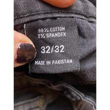 Load image into Gallery viewer, Evolve 5 Jeans Mens 32x32 Distressed Slim Fit Black fade Destroyed Punk Y2K