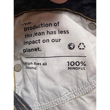 Load image into Gallery viewer, Pacsun Jeans Womens 26 Frayed 90s Boyfriend Blue Black Two Tone High Waisted