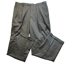 Load image into Gallery viewer, Alan Flusser Pants Mens 38x34 Wool Blend Preppy Academia Career Office Everyday