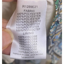 Load image into Gallery viewer, Molly Bracken Dress Womens Extra Large 50" Long High Low Maxi Festival Teal AOP