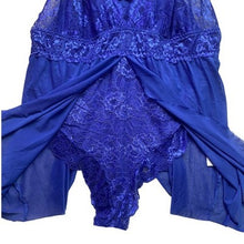 Load image into Gallery viewer, Avidlove Lingerie Babydoll Chemise Bodysuit Lace One Piece Sexy Flowy Mature NWT