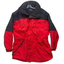Load image into Gallery viewer, Snowridge Jacket Mens Large Ski Snow Insulated Parka Outdoors Logo Hooded