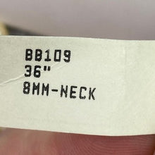 Load image into Gallery viewer, Von Maur Deltah Pearl Necklace 36 Inch 8MM Cream Cocktail Festival NWT