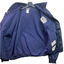 Load image into Gallery viewer, Bulwark Jacket Mens Medium Flame Resistant Full Zip Hooded Grunge Workwear