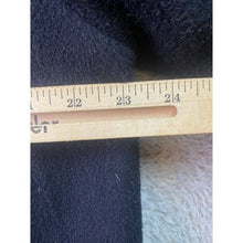 Load image into Gallery viewer, Evan Picone Pea Coat Womens 8 Black Wool Blend Lined Mature Button Outdoors