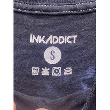 Load image into Gallery viewer, InkAddict Shirt Womens Small Tie Dye Tarot Card Grunge Tattoo Spell Out