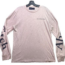 Load image into Gallery viewer, Abercrombie Fitch Shirt Mens Small Spell Out AOP Preppy Academia Streetwear