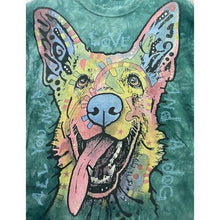 Load image into Gallery viewer, The Mountain Shirt Mens Small Tie Dye Russo Dog AOP Everyday Streetwear