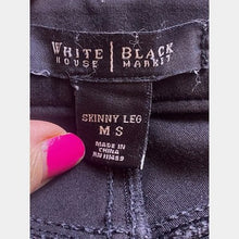 Load image into Gallery viewer, White House Black Market Pants Womens Medium Skinny Crop Stretchy Rayon Preppy