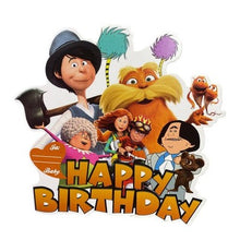 Load image into Gallery viewer, The Lorax Birthday Party Banner Balloons Cake Toppers Decorations Set