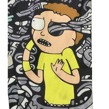 Load image into Gallery viewer, Yeezzi Rick and Morty Pants Mens 2XL Joggers AOP Doodle Graphic Streetwear