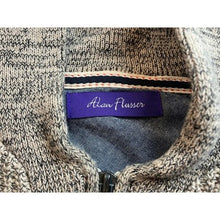 Load image into Gallery viewer, Alan Flusser Sweater Mens Large Quarter Zip Preppy Academia Career Pull Over