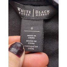 Load image into Gallery viewer, Vintage White House Black Market Jacket Womens 6 Blazer Shoulder Pads Punk