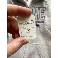 Load image into Gallery viewer, Maine Boothbay Harbor Hoodie Mens Small Full Zip Spell Out Preppy Academia