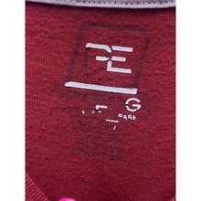 Load image into Gallery viewer, Arkansas Razorbacks Shirt Mens Large College Spell Out Logo Short Sleeve Red
