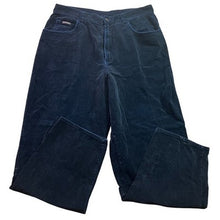Load image into Gallery viewer, Lauren Ralph Lauren Pants Womens 16 Navy Blue Velvet Old Money Festival Holiday