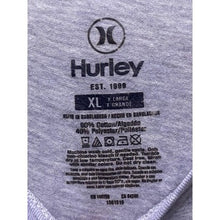 Load image into Gallery viewer, Hurley Shirt Mens Extra Large Gray Surf Surfboard Costal Sell Out Streetwear
