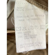 Load image into Gallery viewer, Bernard Zins Paris Pants Womens 8 Cashmere Wool Pleated Preppy Academia Career