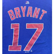 Load image into Gallery viewer, Chicago Cubs Shirt Mens 2XL Kris Bryant Baseball MLB Athleisure Athletic