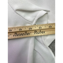 Load image into Gallery viewer, Vintage Hosanna Design Blouse Womens Medium White Layered Office Career Mature