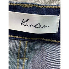 Load image into Gallery viewer, Kancan Jeans Womens 11/29 Frayed Hem Logo Normalcore Preppy Academia Festival