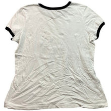 Load image into Gallery viewer, No Crying in Baseball Shirt Womens Extra Large Ringer Spell Out Funny Streetwear