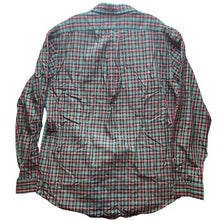 Load image into Gallery viewer, Ralph Lauren Shirts Mens 2XL Green Red Plaid Button Down Preppy Academia