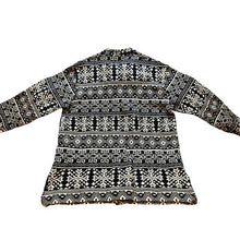 Load image into Gallery viewer, Chico's Design Sweater Jacket Womens 1 Large Aztec Button Down Bohemian Tribal